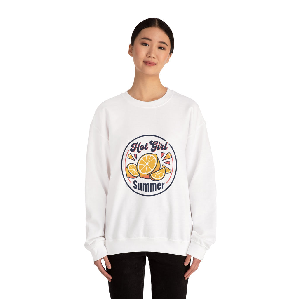 Hot Girl Summer Sweatshirt | summer aesthetic, sunny pastel coastal vibes