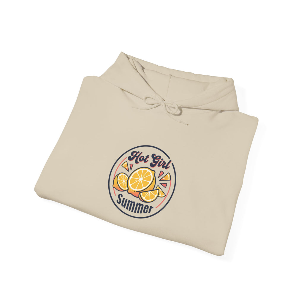 Sunny Citrus Patch Hoodie | summer aesthetic, retro coastal vibes