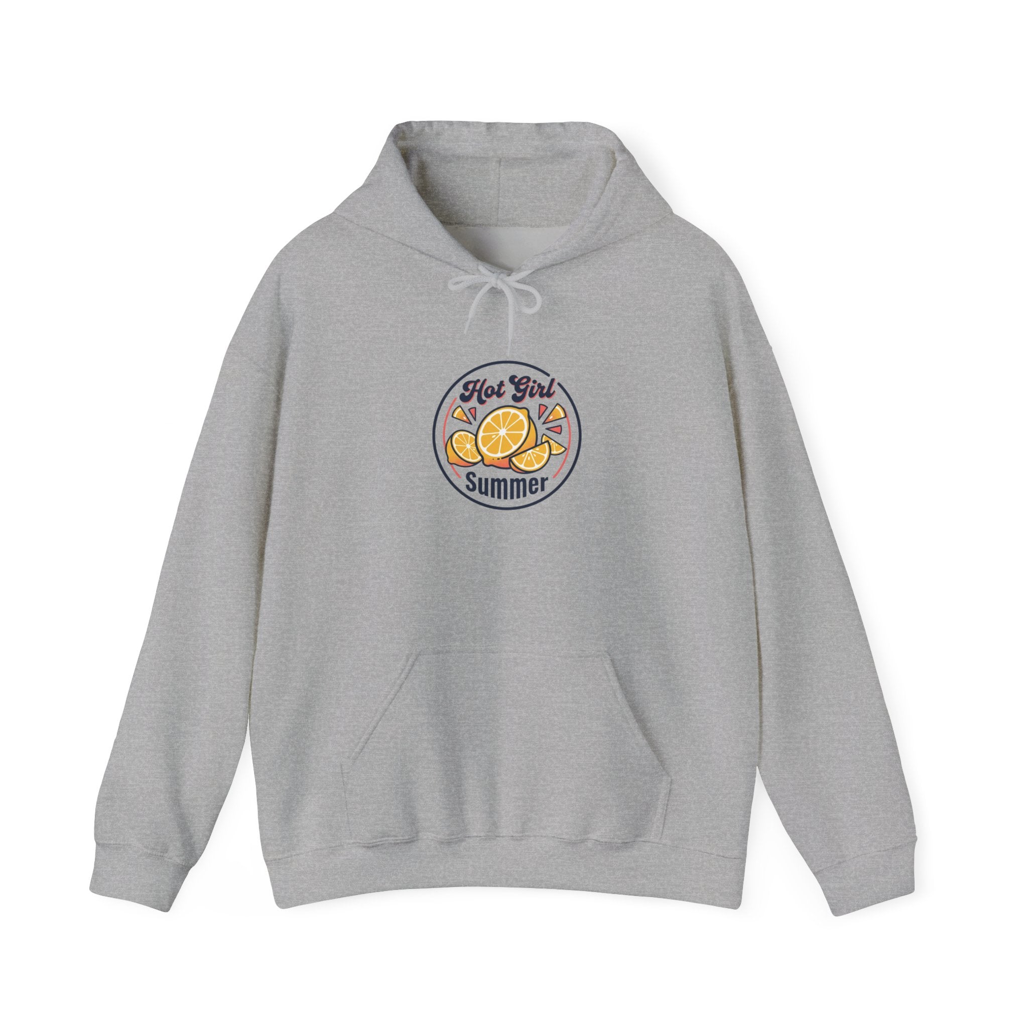 Sunny Citrus Patch Hoodie | summer aesthetic, retro coastal vibes