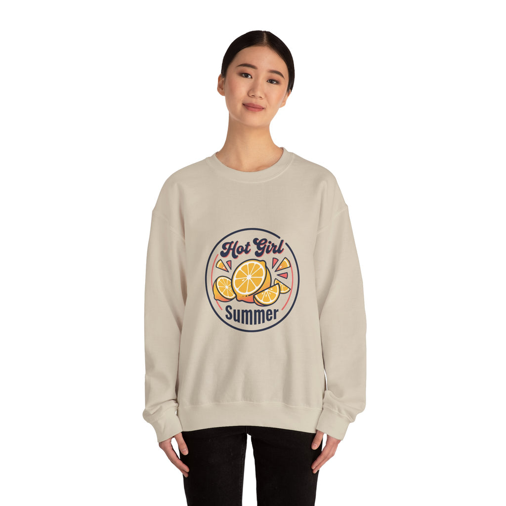 Hot Girl Summer Sweatshirt | summer aesthetic, sunny pastel coastal vibes
