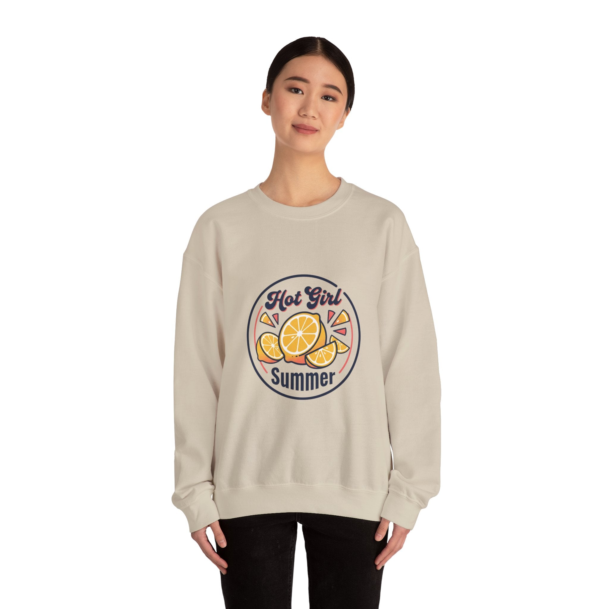 Hot Girl Summer Sweatshirt | summer aesthetic, sunny pastel coastal vibes