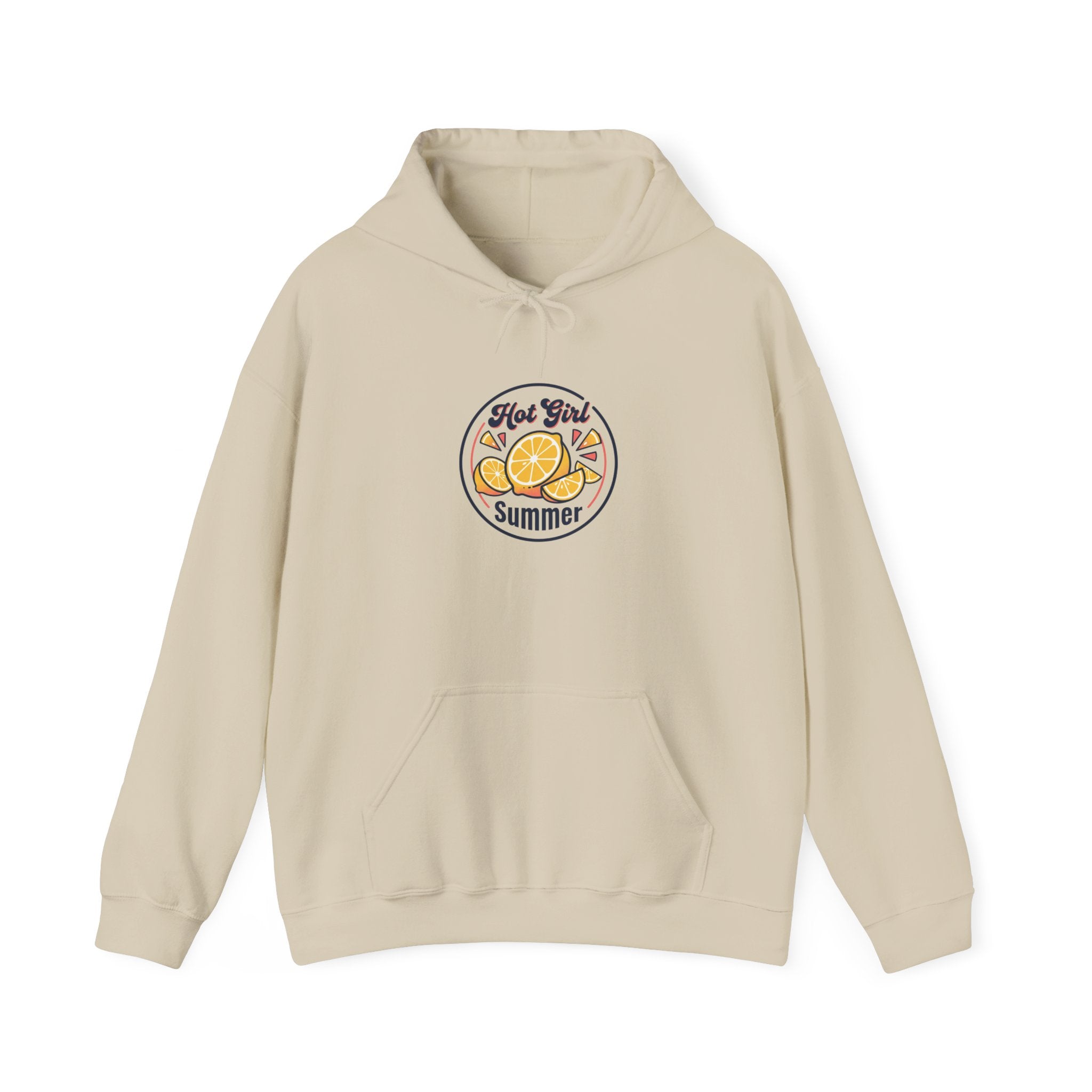 Sunny Citrus Patch Hoodie | summer aesthetic, retro coastal vibes