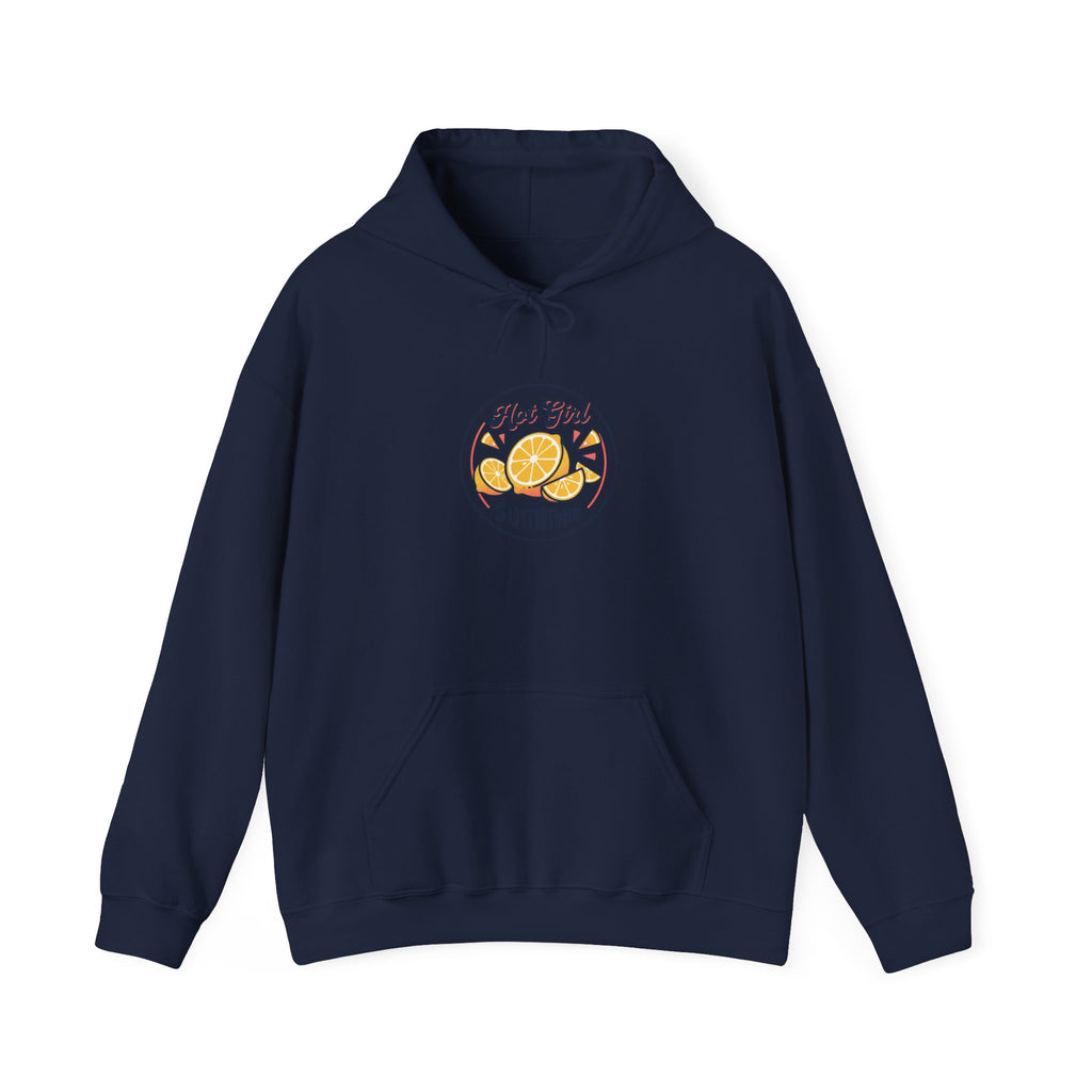 Sunny Citrus Patch Hoodie | summer aesthetic, retro coastal vibes