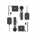 2-Pack Wireless Lavalier Microphone – Noise Reduction