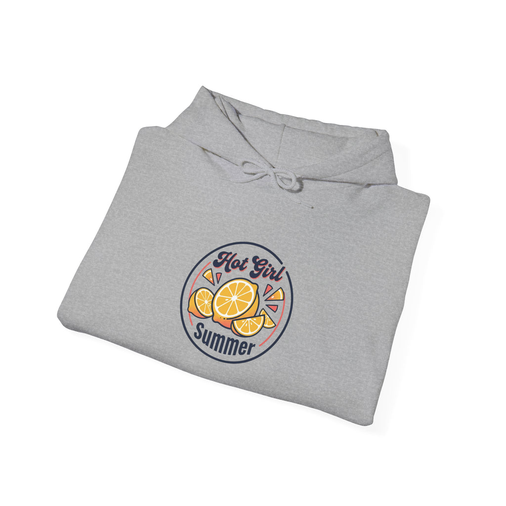 Sunny Citrus Patch Hoodie | summer aesthetic, retro coastal vibes