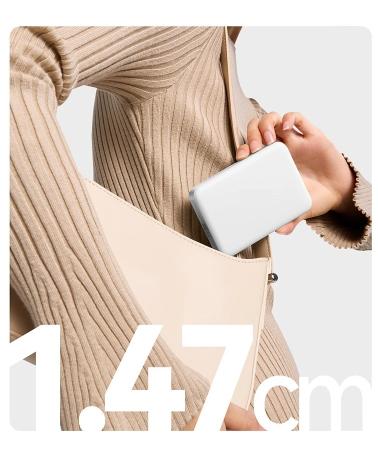 Power Bank 10000mAh, 15W Wireless Fast Charging Portable Charger, Strong Magnetic Battery Pack for iPhone 17/16/15/14/13