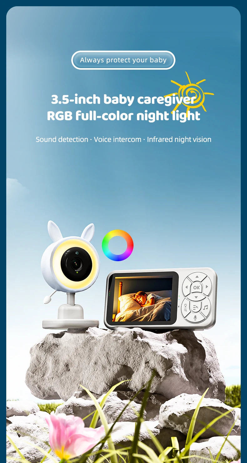 DANMINI night light baby monitor