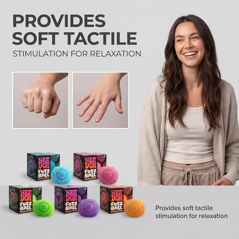 NeeDoh Fuzz Ball Stress Ball Blind Box