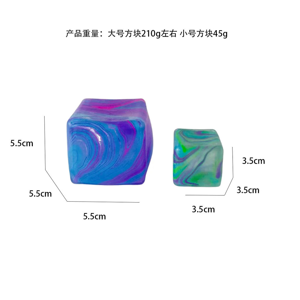 Needoh Snowflake Ice Cube Malt Sugar Squishy Mystery Blind Box