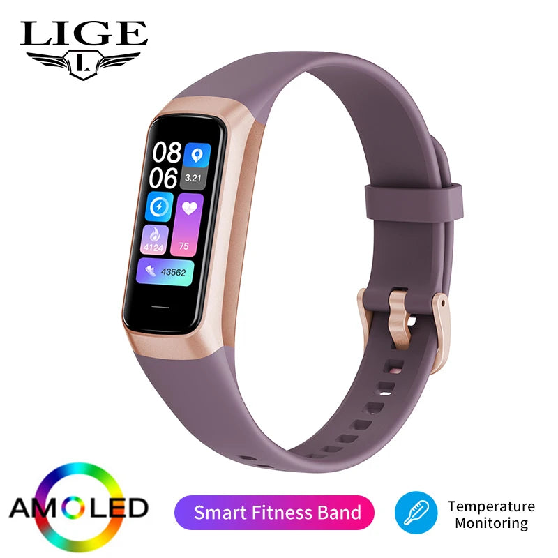 Smart Watch Men Women Heart Rate Blood Oxygen Smartwatch Waterproof Sport Fitness Tracker Bracelet