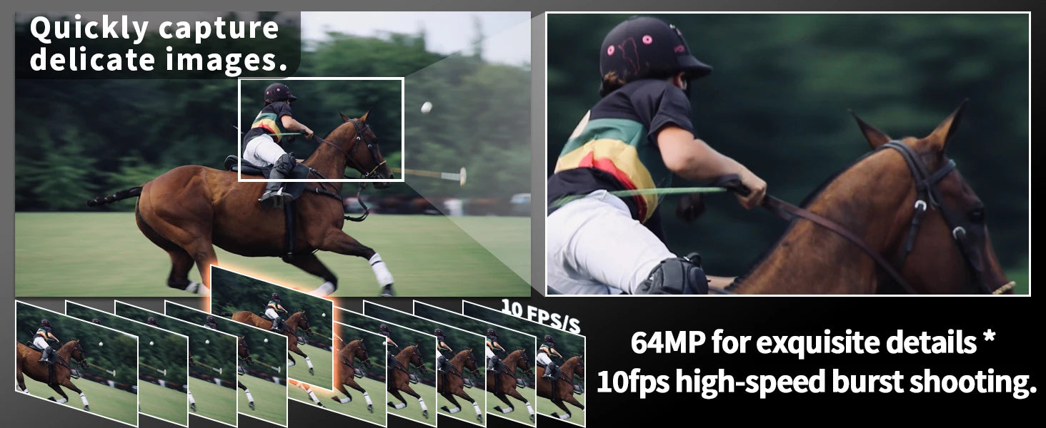5K&64MP Digital Cameras For Photography