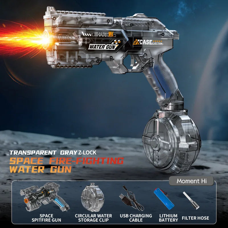 Space Electric Water Gun Transformation LED Lights
