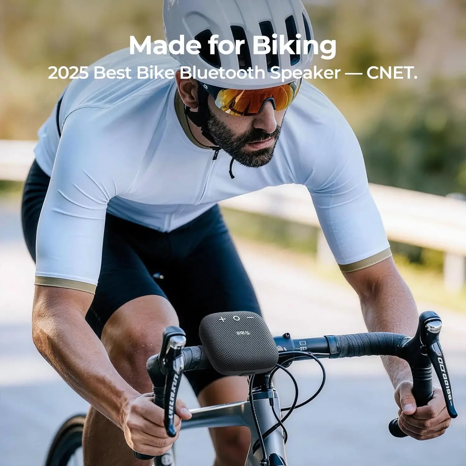 Micro 2 Portable Bike Speaker, 12H Playtime TWS for Hiking