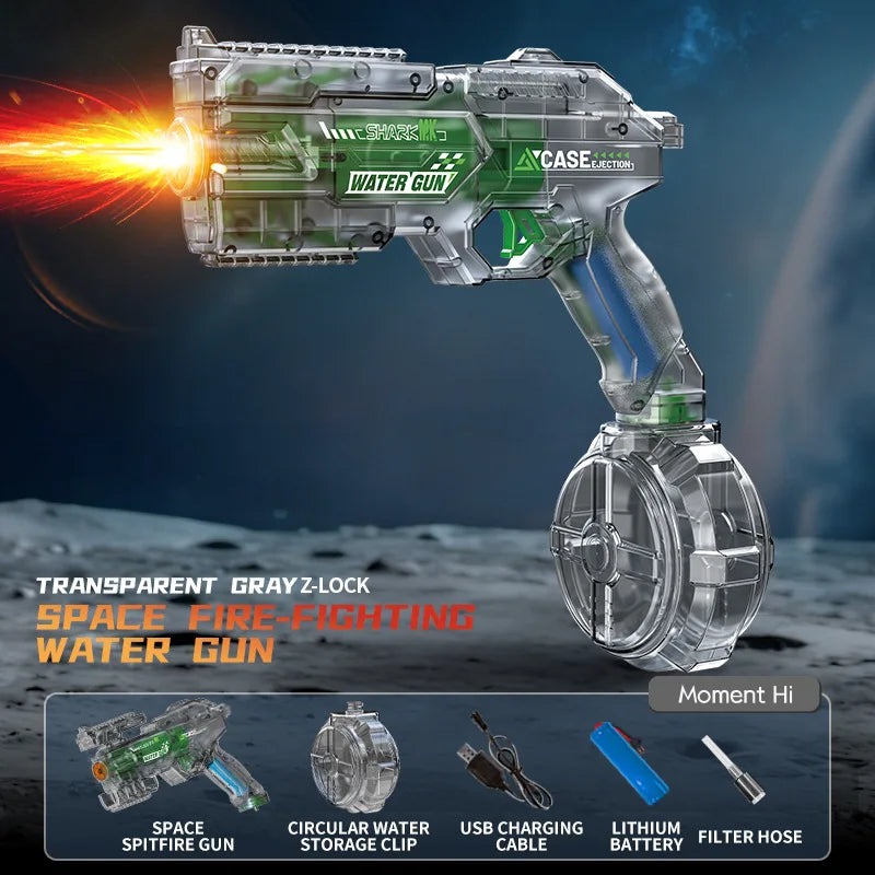 Space Electric Water Gun Transformation LED Lights