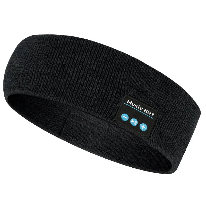 Handfree Warm Beanie Bluetooth 5.0 LED Hat Wireless Stereo Headset Music Player With MIC Support Dimming Rechargeable Battery