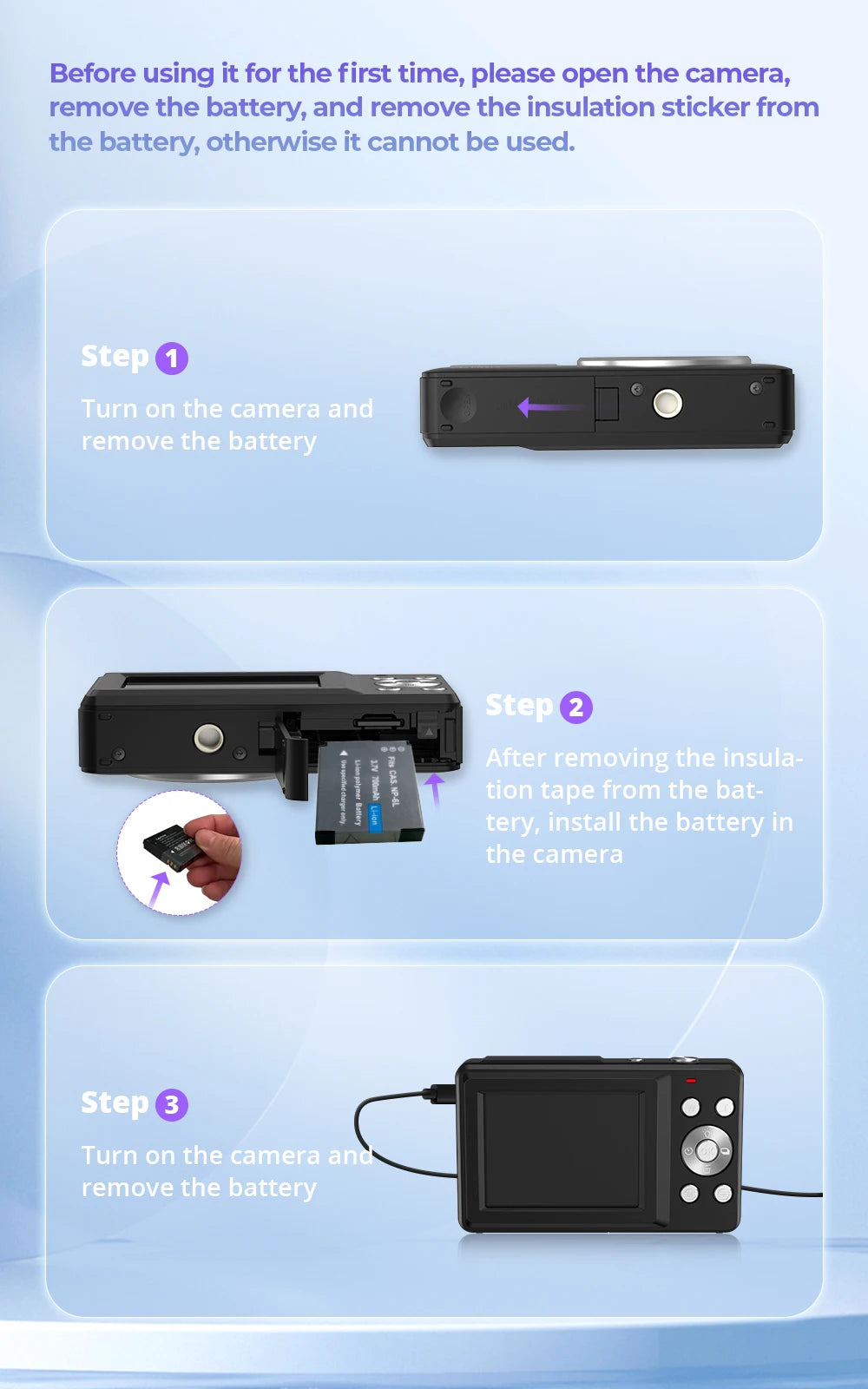 4K Digital Camera Autofocus Vlogging Camera HD