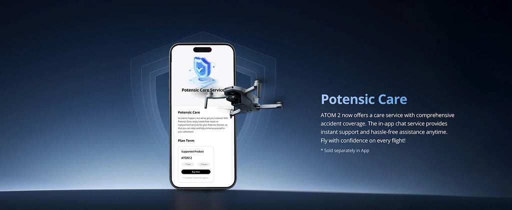 Potensic C0 ATOM 2 Drone with PTD 1 Remote Control