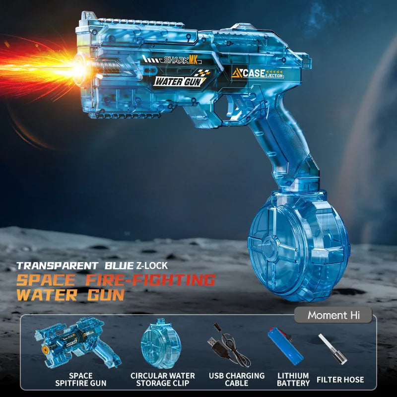 Space Electric Water Gun Transformation LED Lights