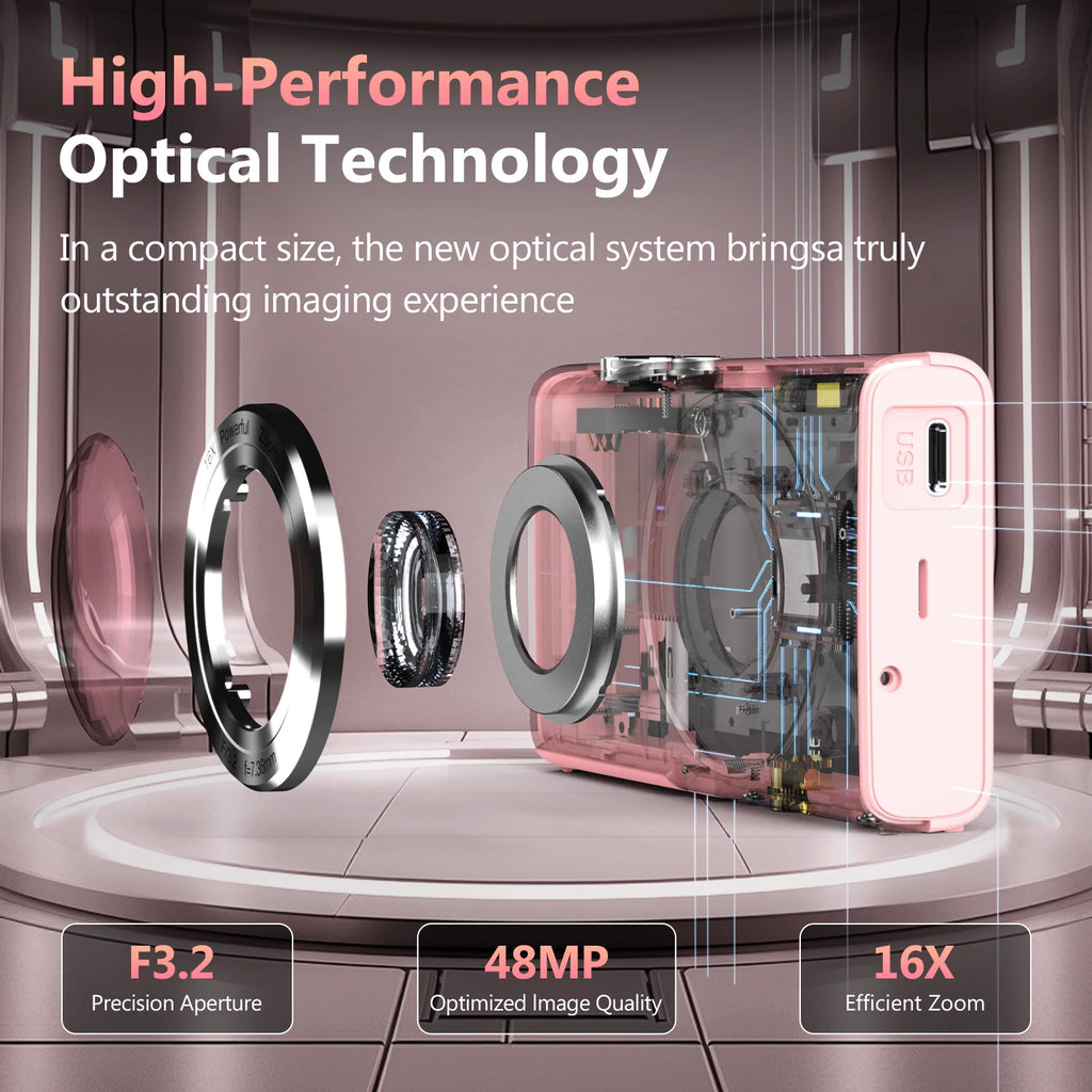 4K Digital Camera Autofocus Vlogging Camera HD