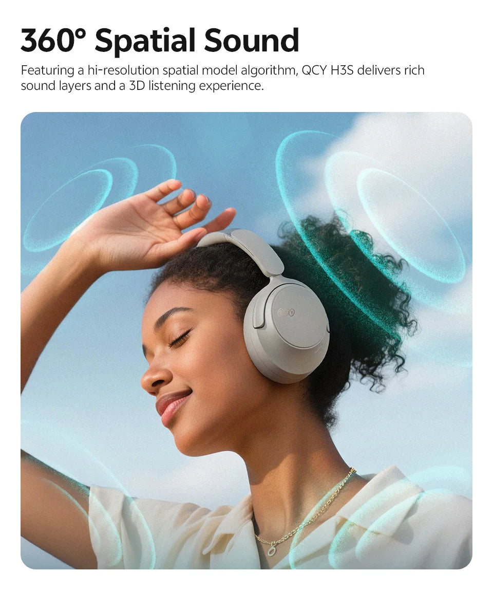 Adaptive ANC Over Ear Headphone
