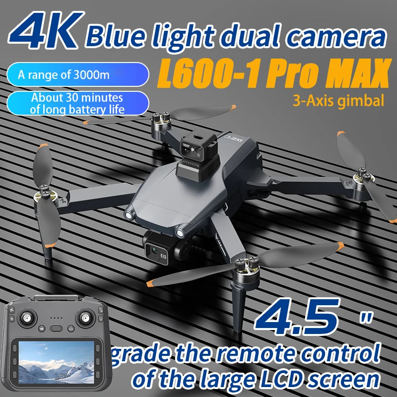 L600-1 Pro MAX 4K Professional Drone With HD Camera