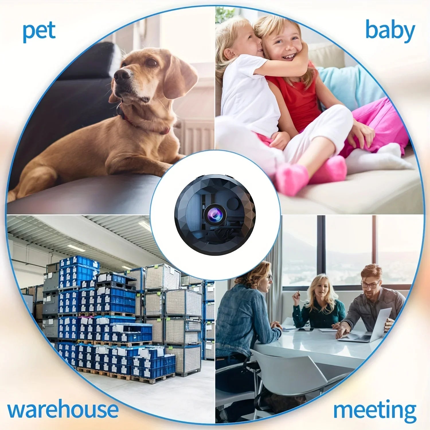 Wireless Mini WiFi Security Camera