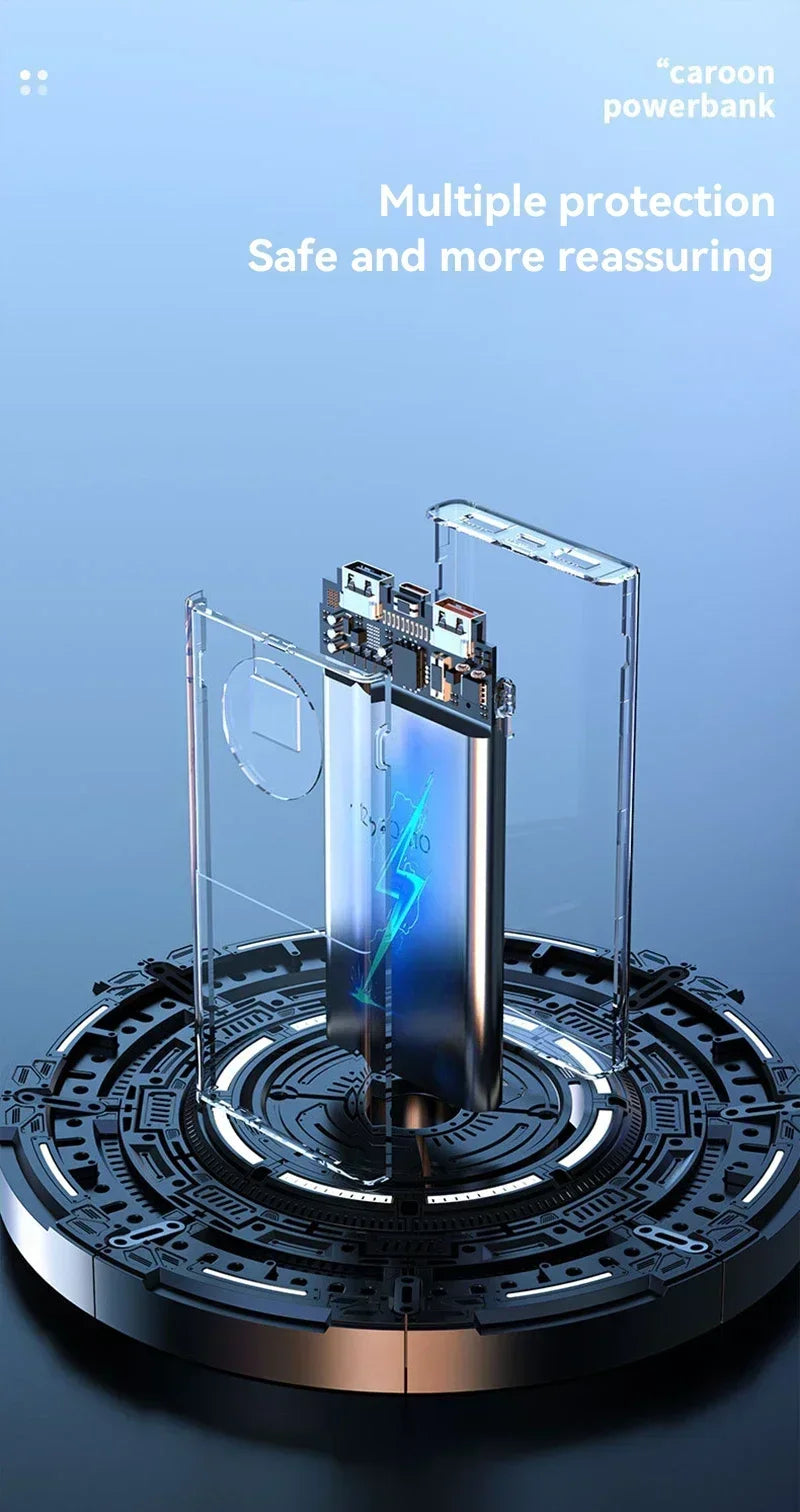 Lenovo 200000mAh Power Bank, Digital Display