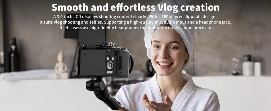 5K&64MP Digital Cameras For Photography