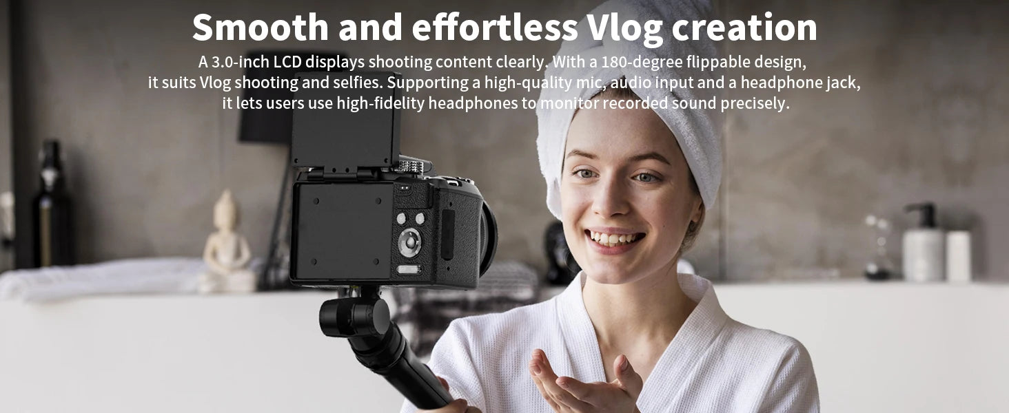 5K&64MP Digital Cameras For Photography
