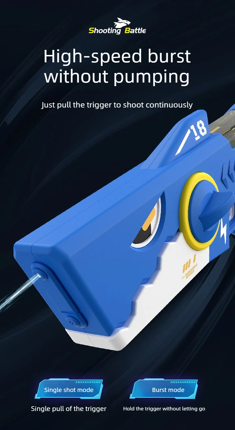 Kids Shark Electric High-pressure Water Gun