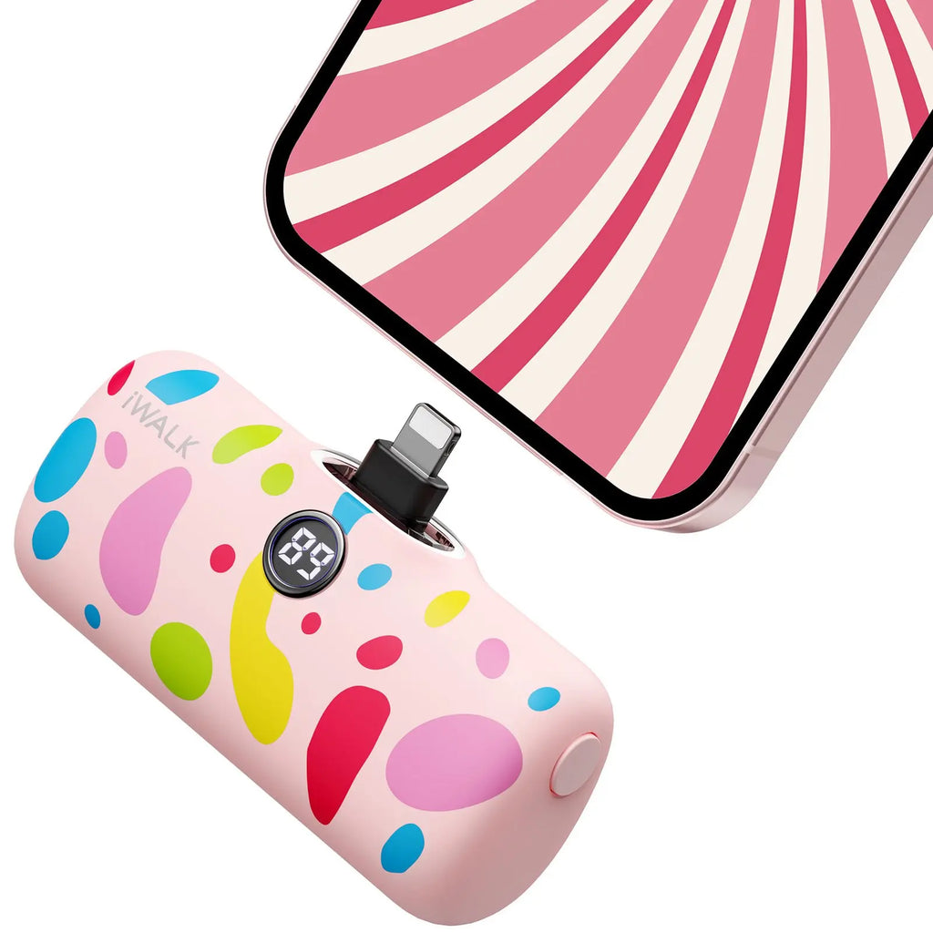 IWALK 4800mAh Mini Capsule Fast Charging Power Bank Portable