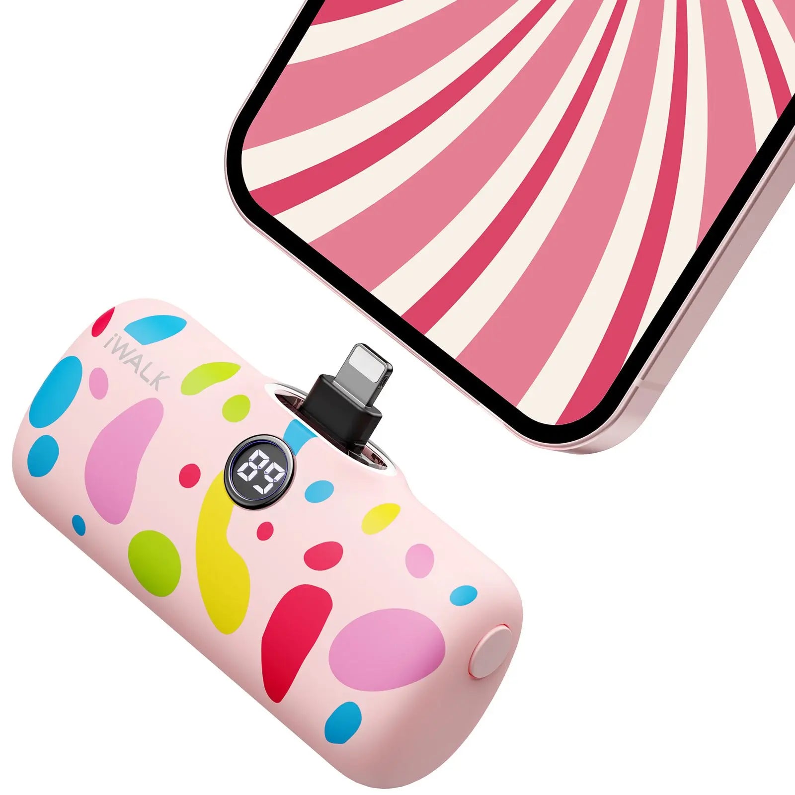 IWALK 4800mAh Mini Capsule Fast Charging Power Bank Portable