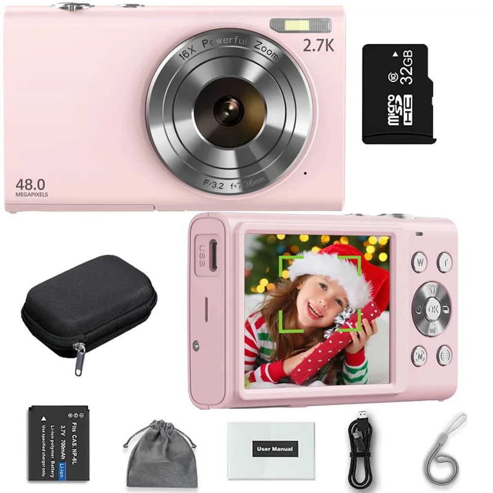4K Digital Camera Autofocus Vlogging Camera HD