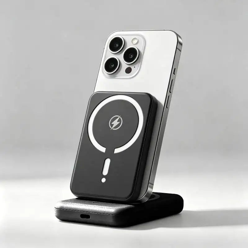 Power Bank 10000mAh, 15W Wireless Fast Charging Portable Charger, Strong Magnetic Battery Pack for iPhone 17/16/15/14/13