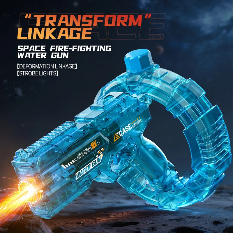 Space Electric Water Gun Transformation LED Lights