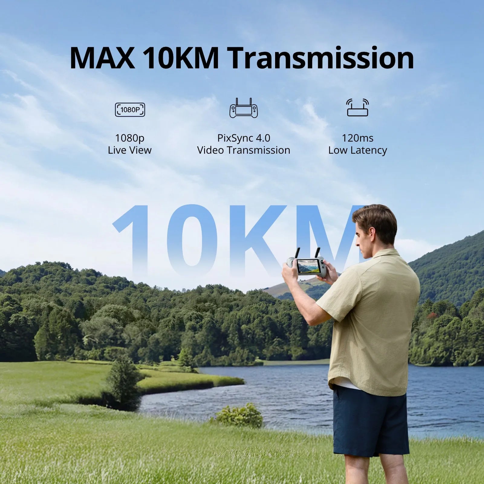 Potensic C0 ATOM 2 Drone with PTD 1 Remote Control