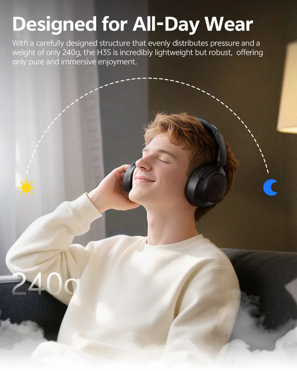 Adaptive ANC Over Ear Headphone