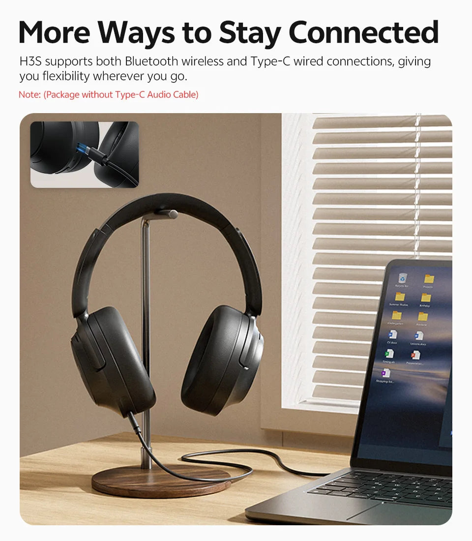 Adaptive ANC Over Ear Headphone