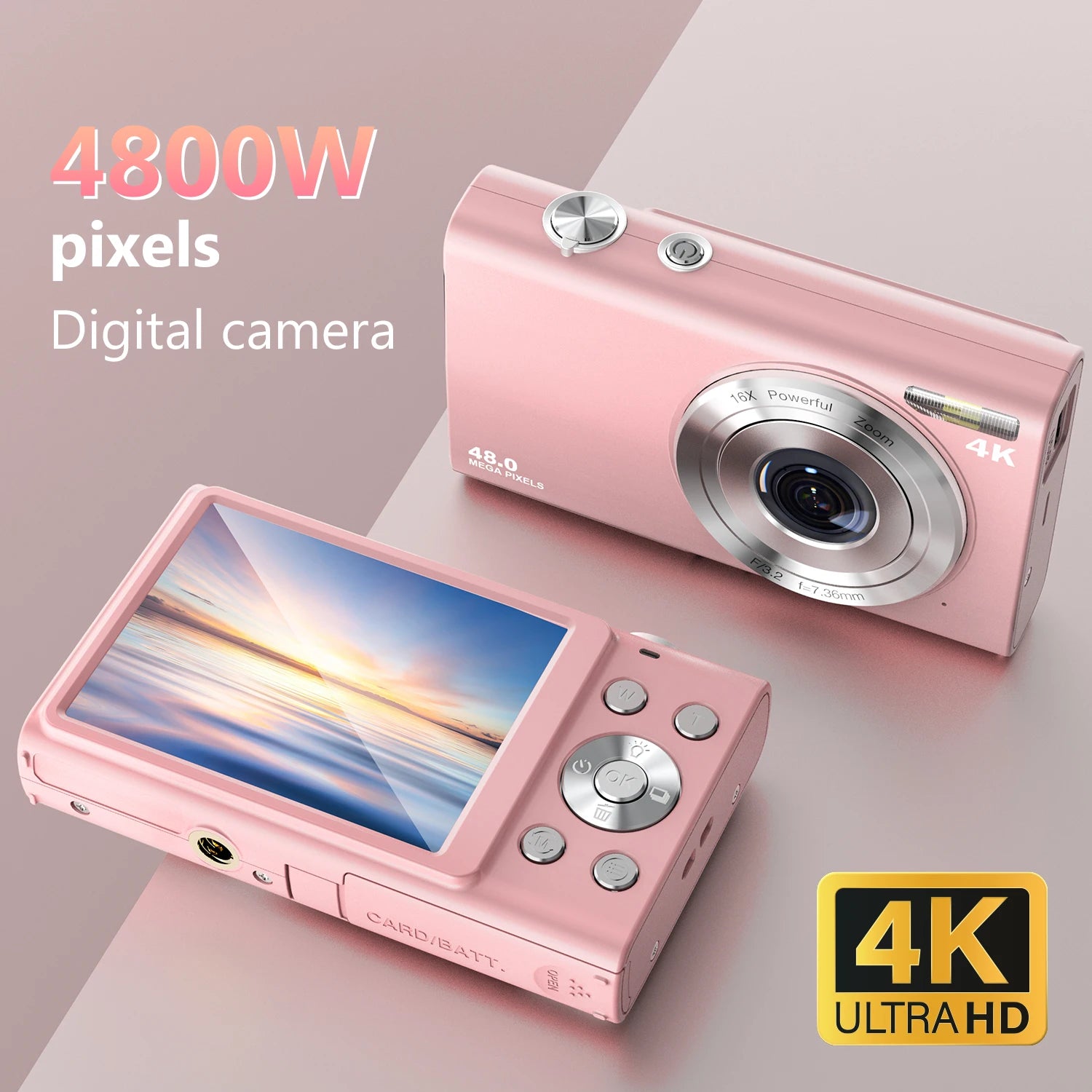 4K Digital Camera Autofocus Vlogging Camera HD