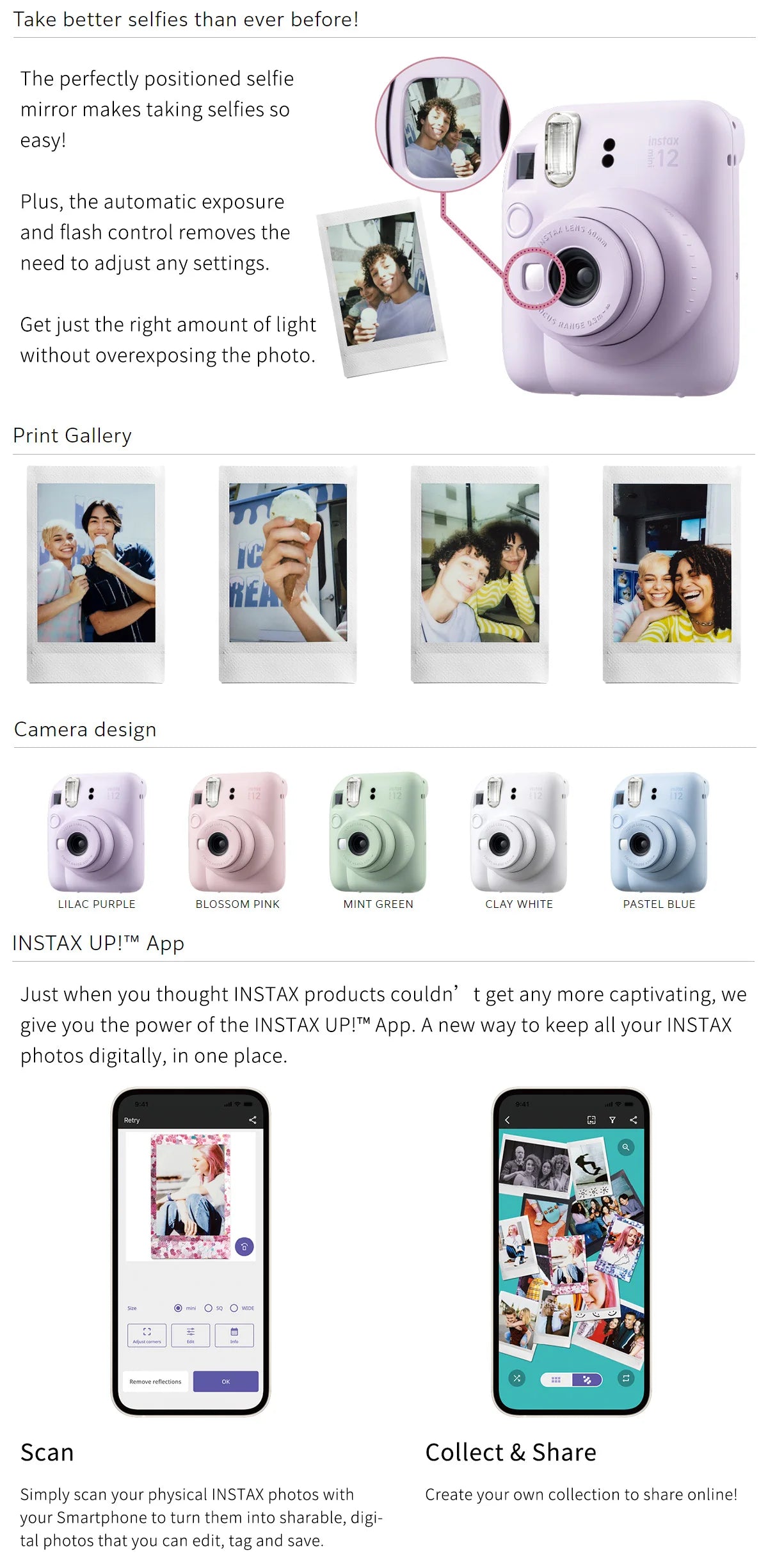 New Fujifilm Instax Mini Camera