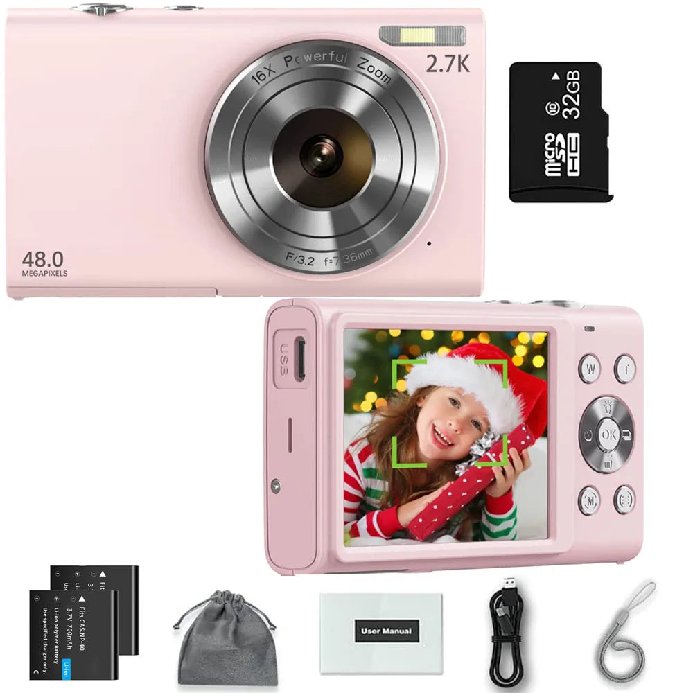 4K Digital Camera Autofocus Vlogging Camera HD