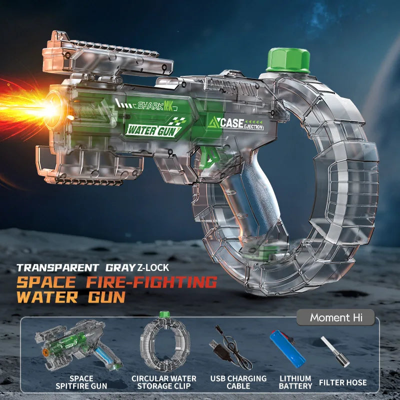 Space Electric Water Gun Transformation LED Lights