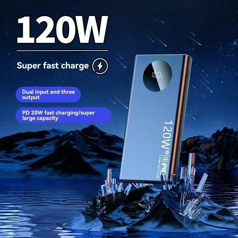 Lenovo 200000mAh Power Bank, Digital Display