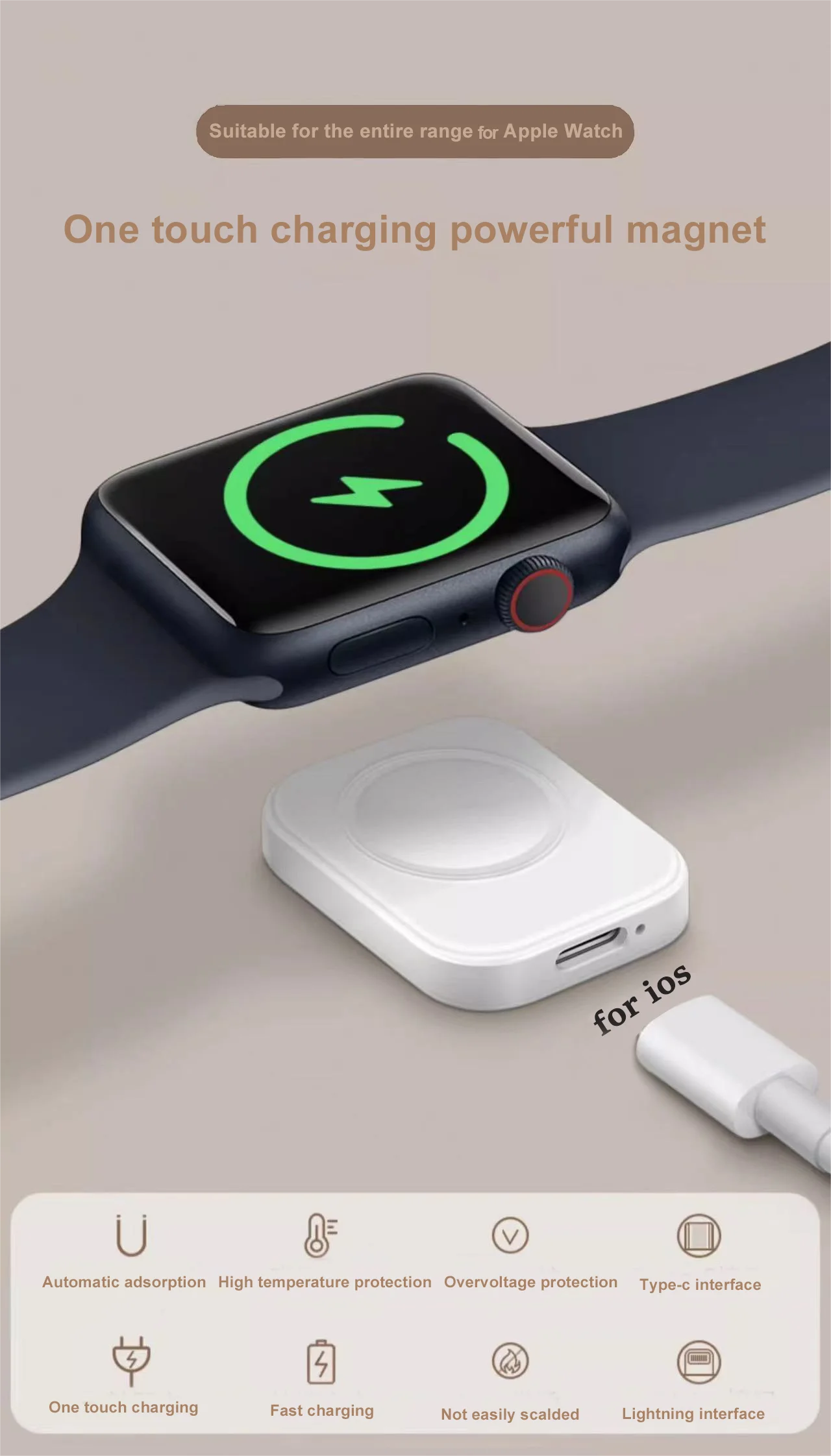 Magnetic Wireless Fast Charger