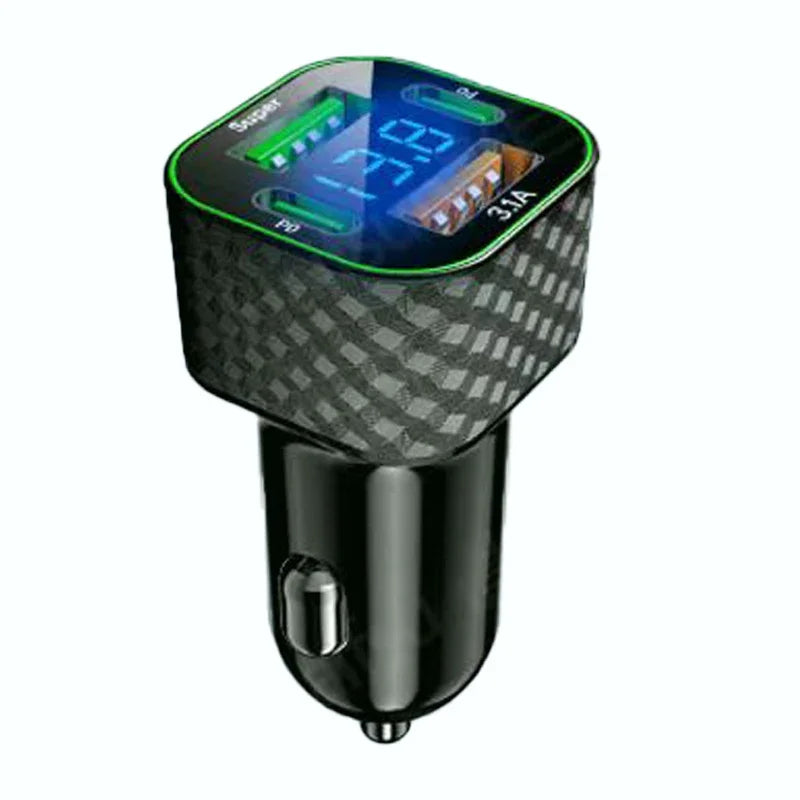 USB C Car Phone Charger Super Fast