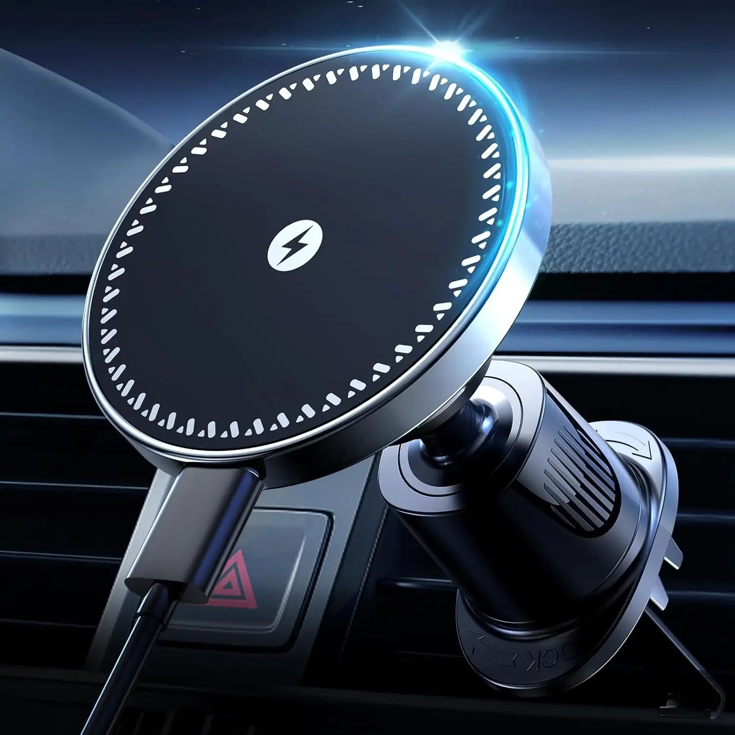 Strong Magnetic Wireless Car Phone Charger Adapter 15W