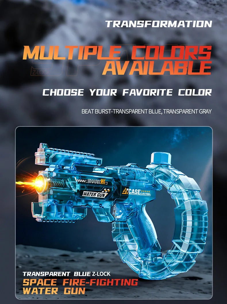 Space Electric Water Gun Transformation LED Lights