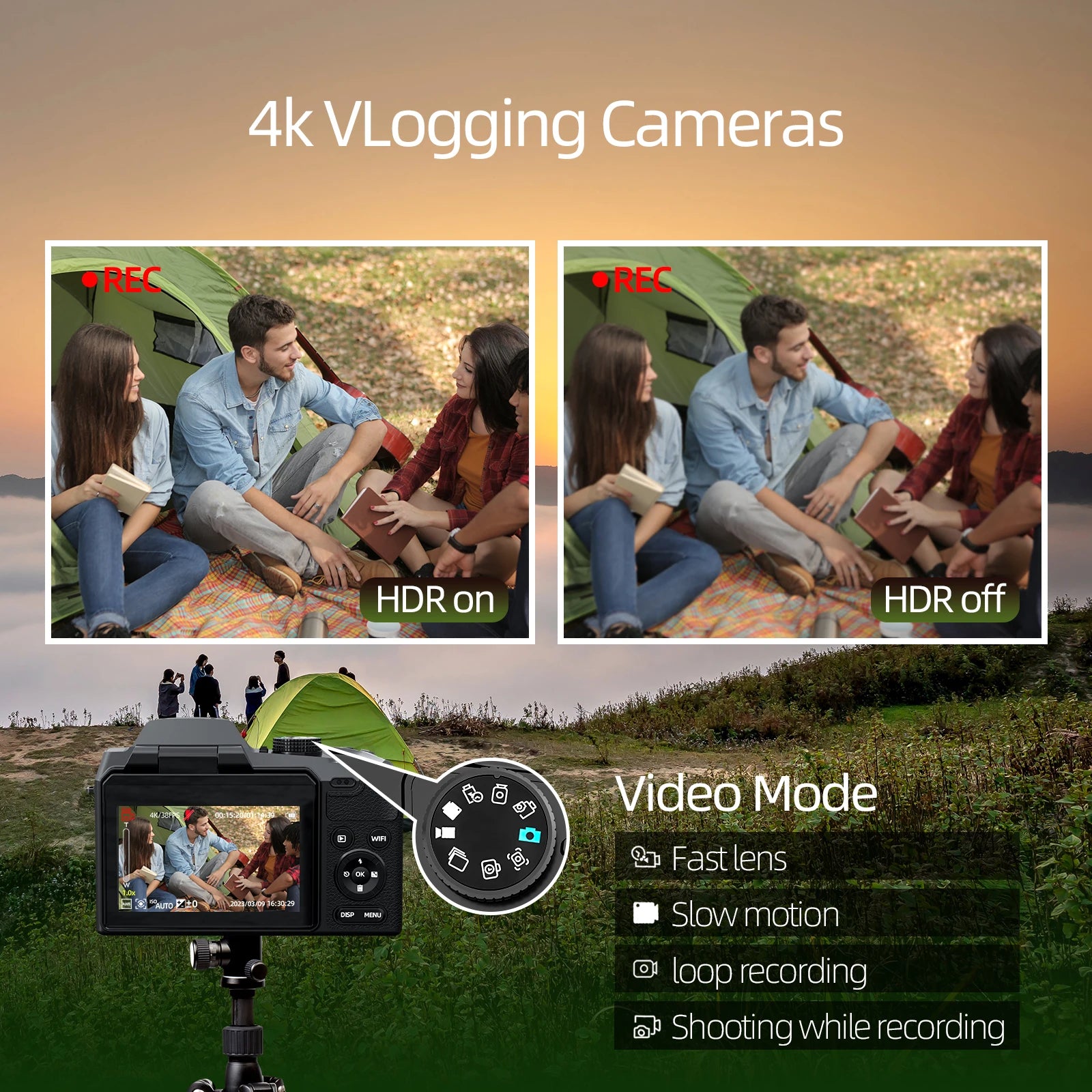64MP Professional Digital Camera for Photography