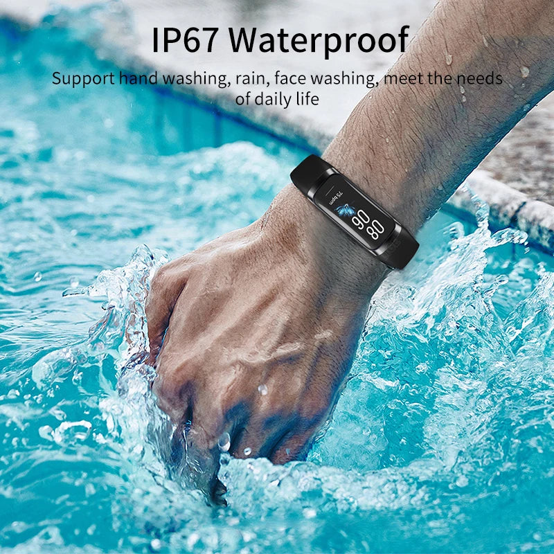 Smart Watch Men Women Heart Rate Blood Oxygen Smartwatch Waterproof Sport Fitness Tracker Bracelet