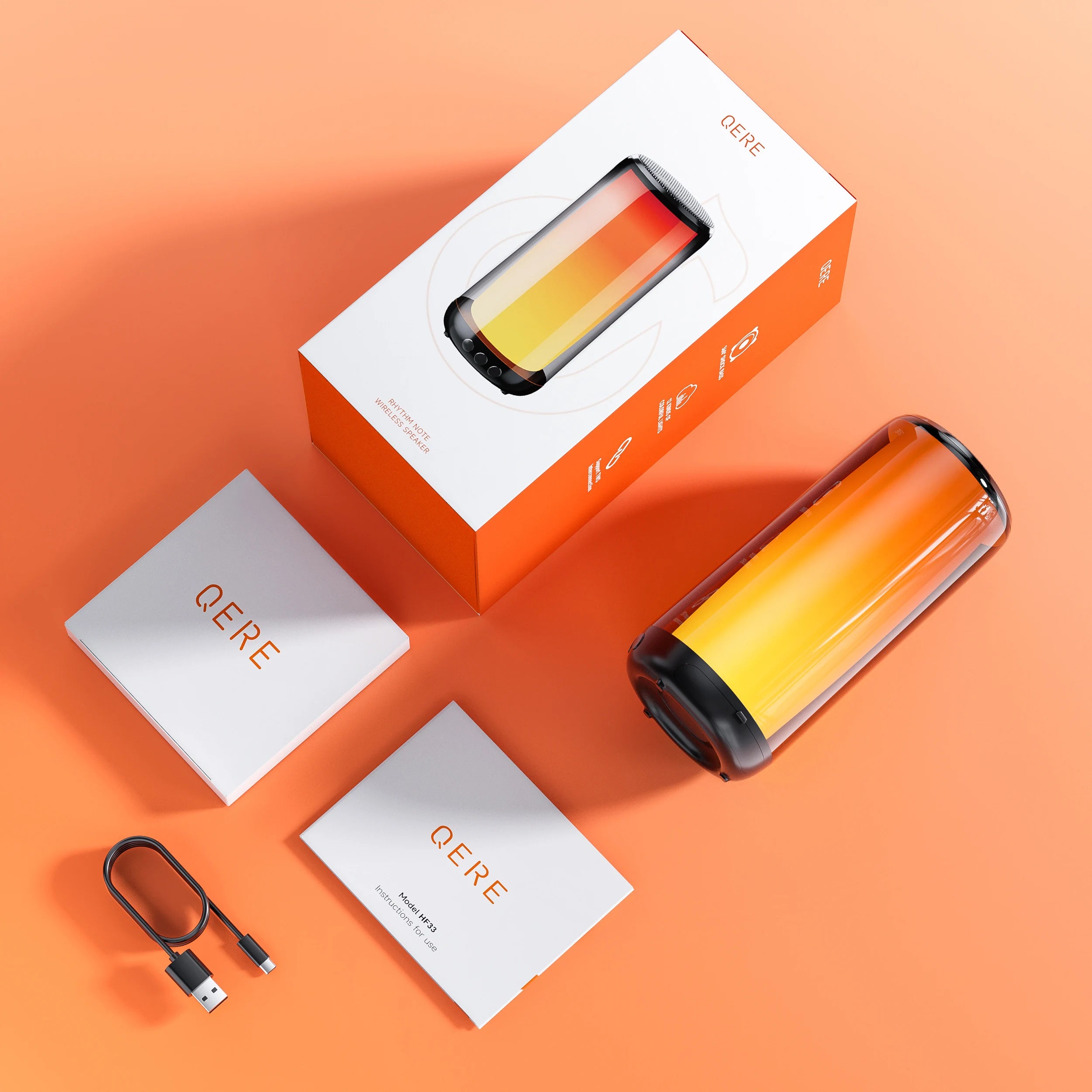 QERE Bluetooth, Portable Speaker, Waterproof